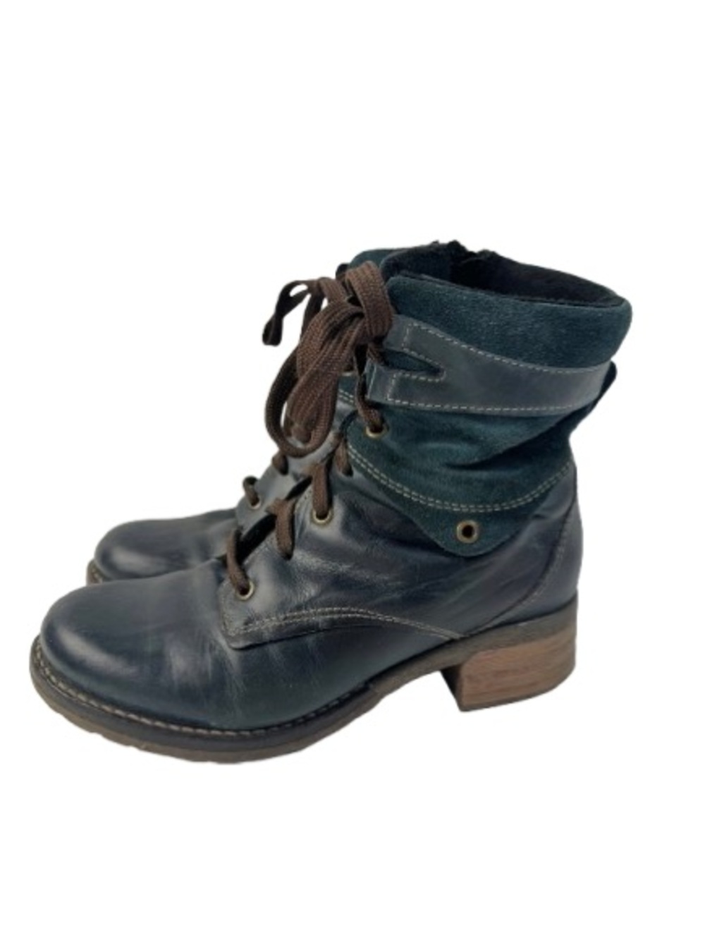 Drinedaris Kara Scrunched Leather Boots